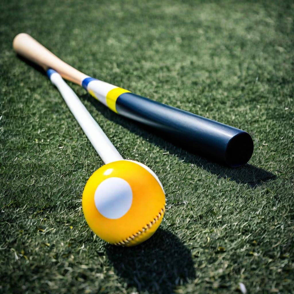 Wiffle Bat and Ball