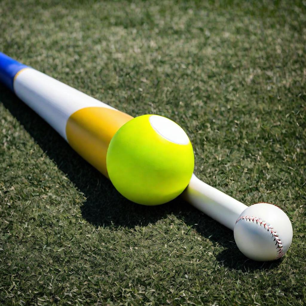 Wiffle Bat and Ball