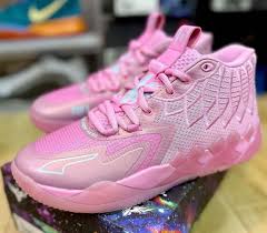 Pink Lamelo Ball Shoes